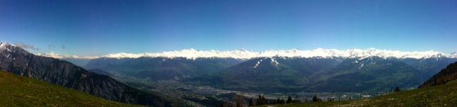 Panorama de Conthey-Haut