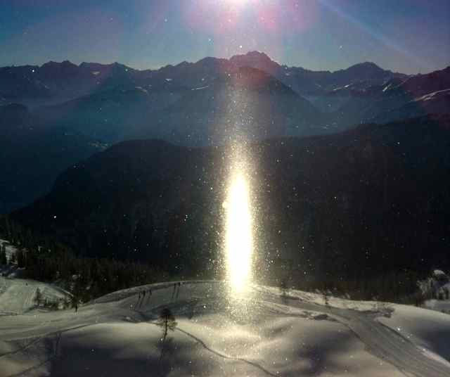 Esprit de Lumière dans les alpes valaisannes